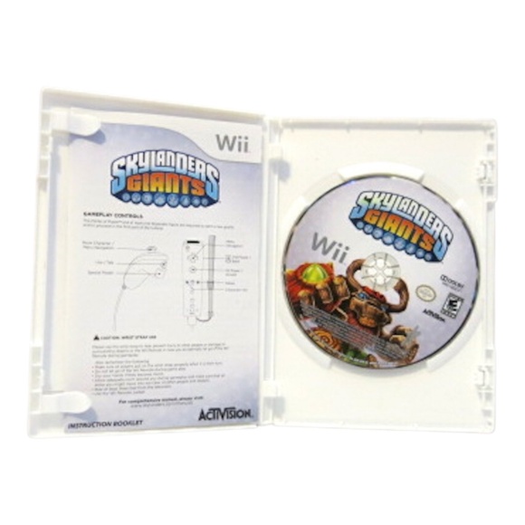 Nintendo Wii Skylanders: Giants (Nintendo Wii, 2012) Case + Game READ - Picture 2 of 2